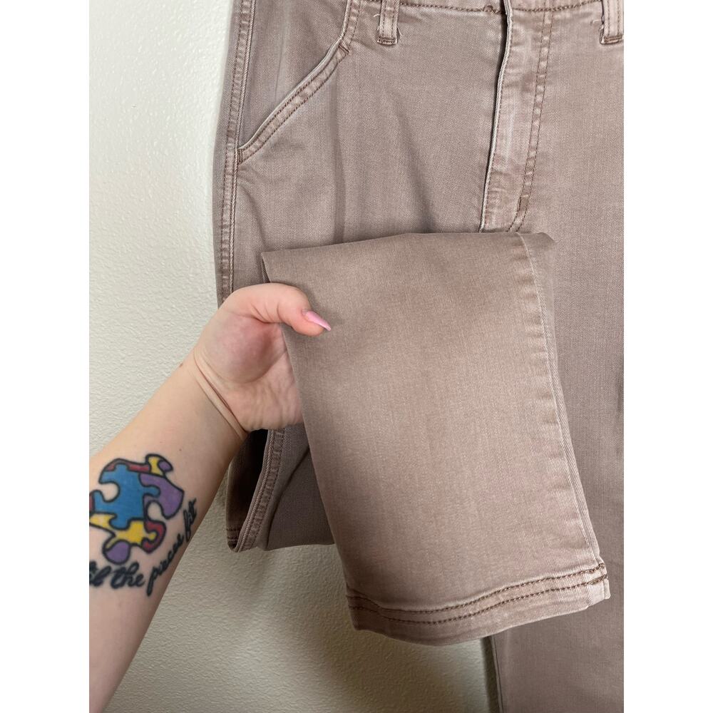 UNIVERSAL THREAD Boyfriend Fit Cargo Pants Light Brown Size 4/27 - Picture 11 of 13